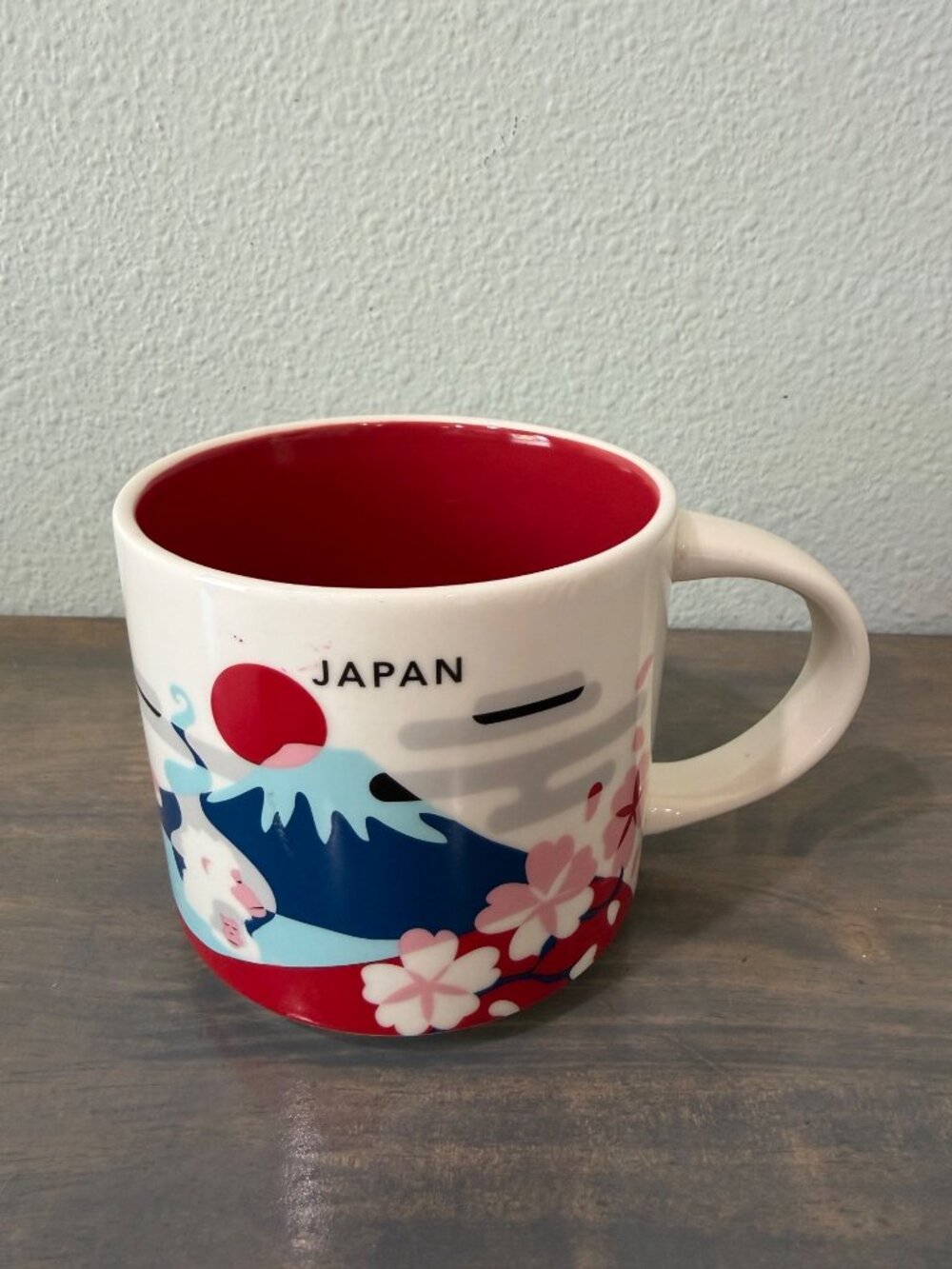 Starbucks Japan You Are Here Mug 14oz Mount Fuji Great Condition
